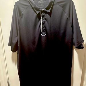 Black Oakley Golf Shirt XXL